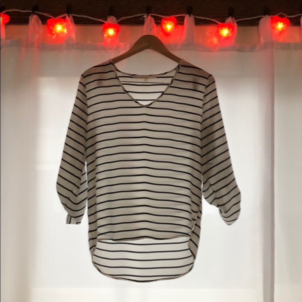 Shear blouse